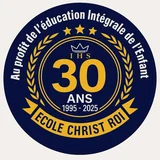 Logo École Christ Roi — 30 ans